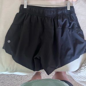 Reversible black lululemon shorts